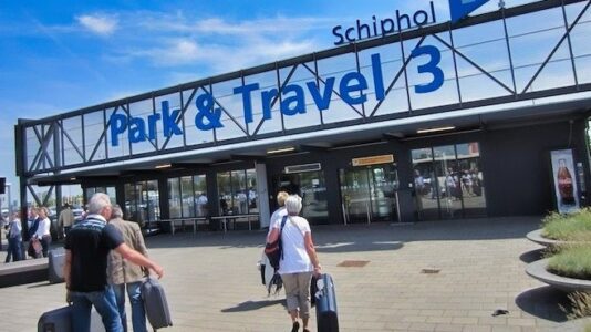 Schiphol P3 Parking bagage inchecken