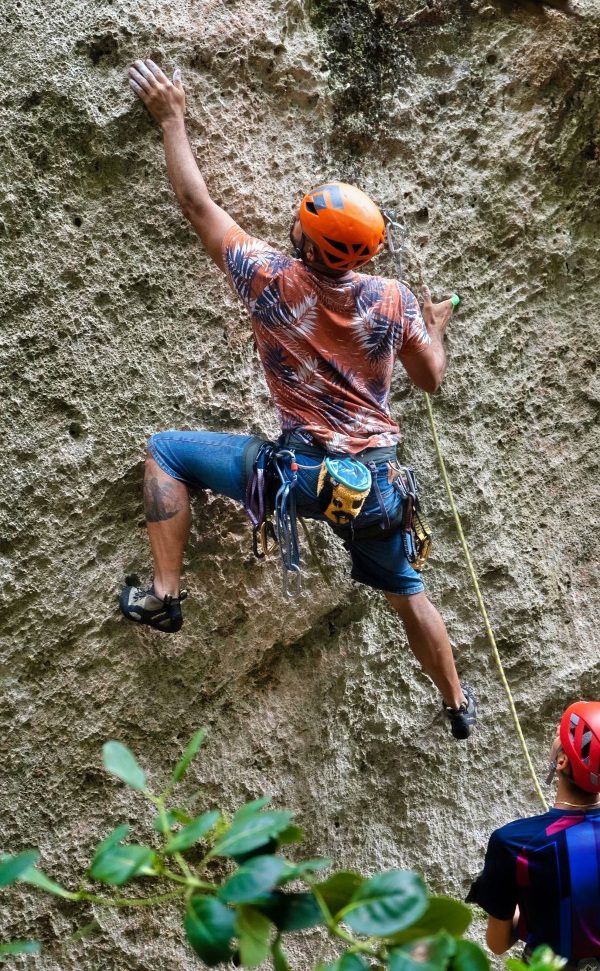 Rots klimmen Curacao Tafelberg