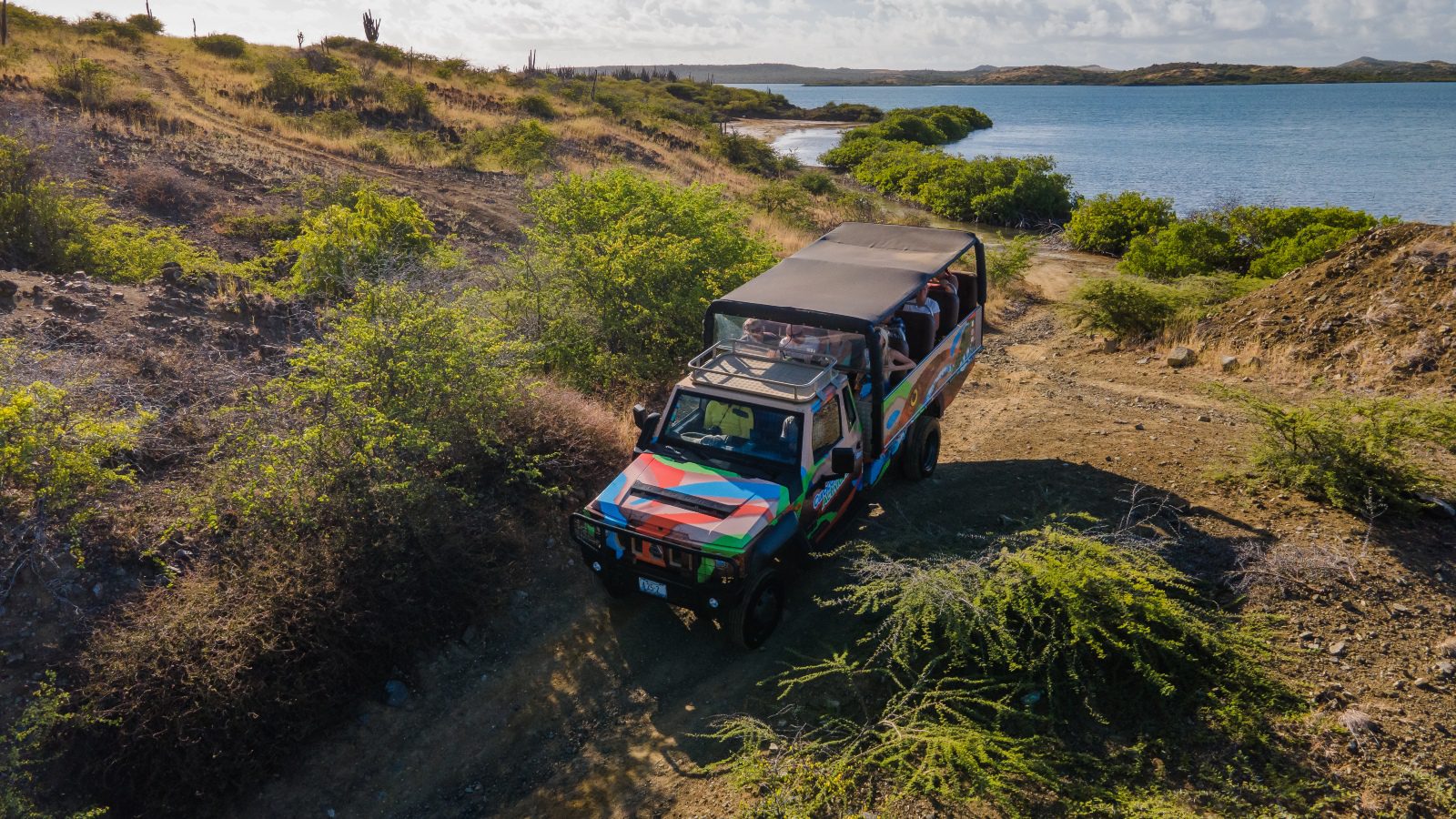 off-road jeep safari Curacao east